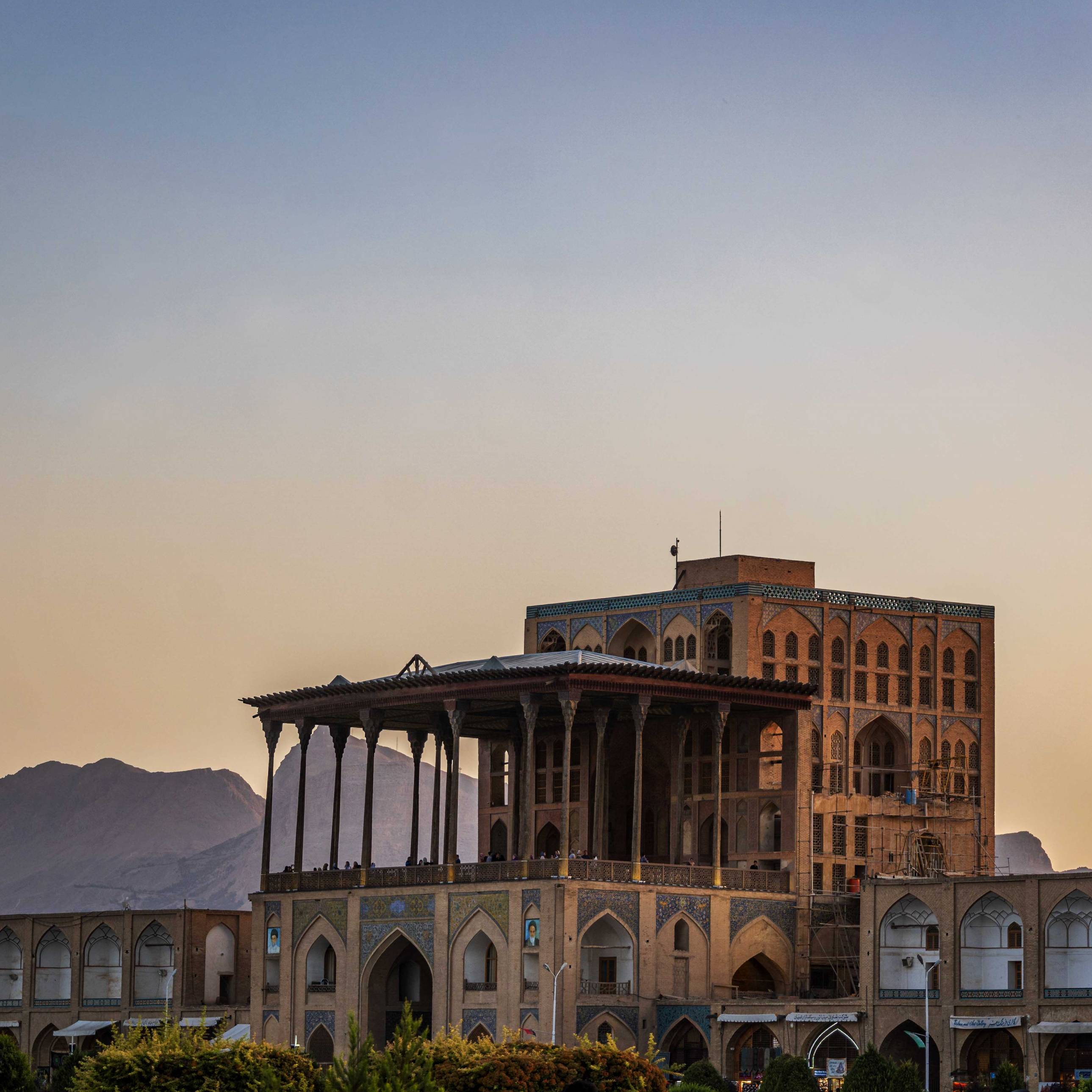 Aali Qapu Palace in Esfahan