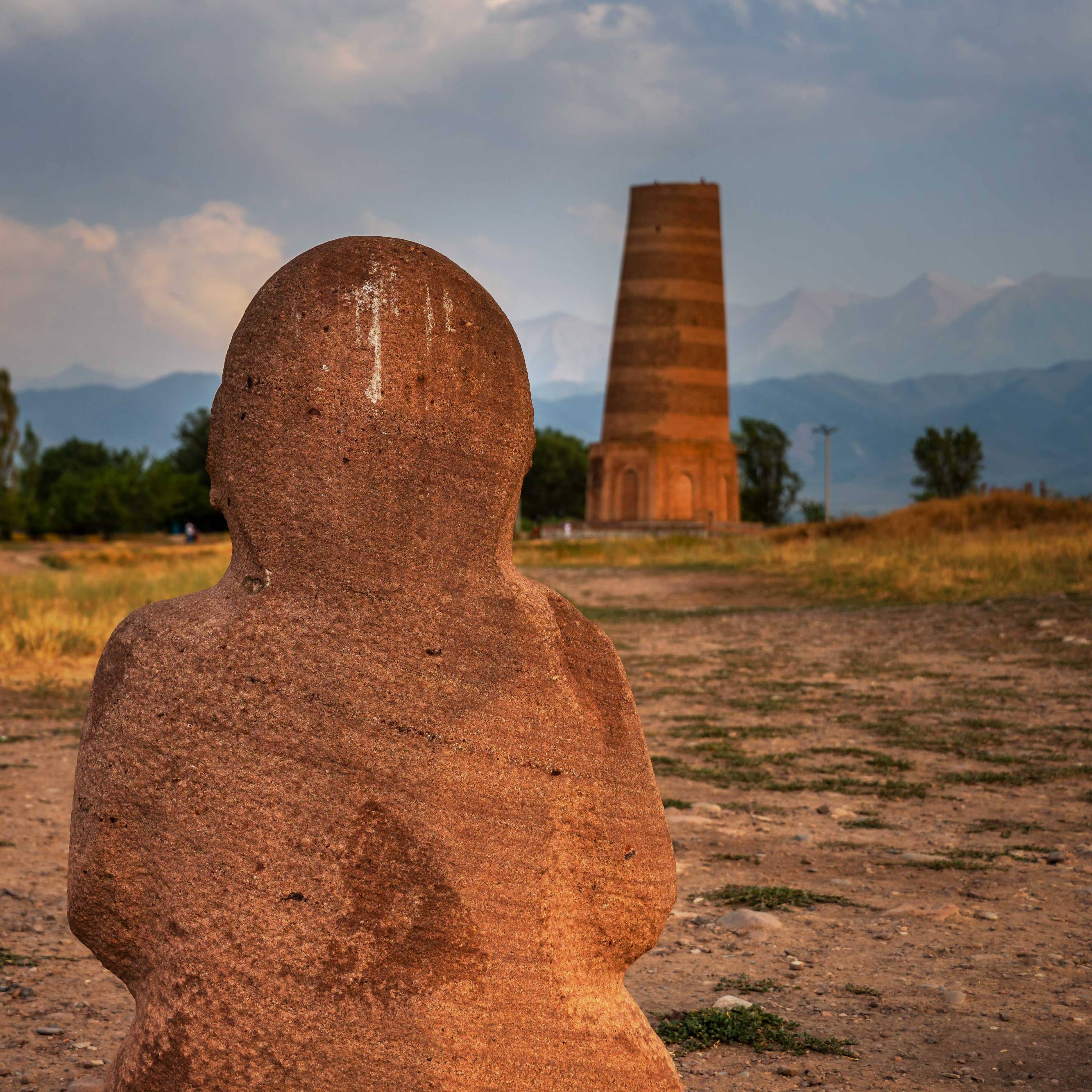 Ancient Carved Stones at Burana