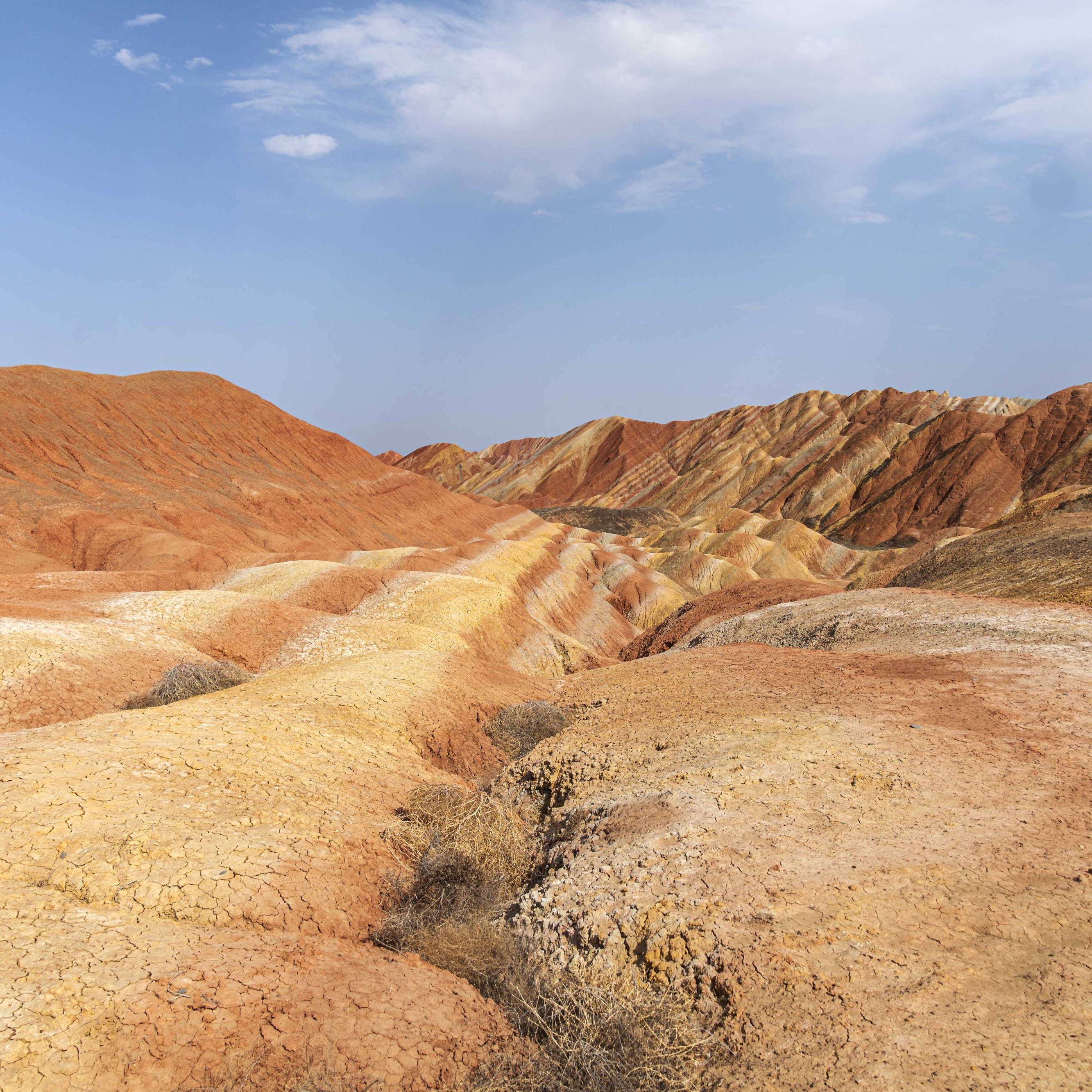 Rainbow Mountains at Zhangye
