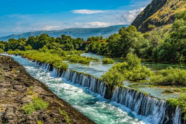 Camping close to Mostar