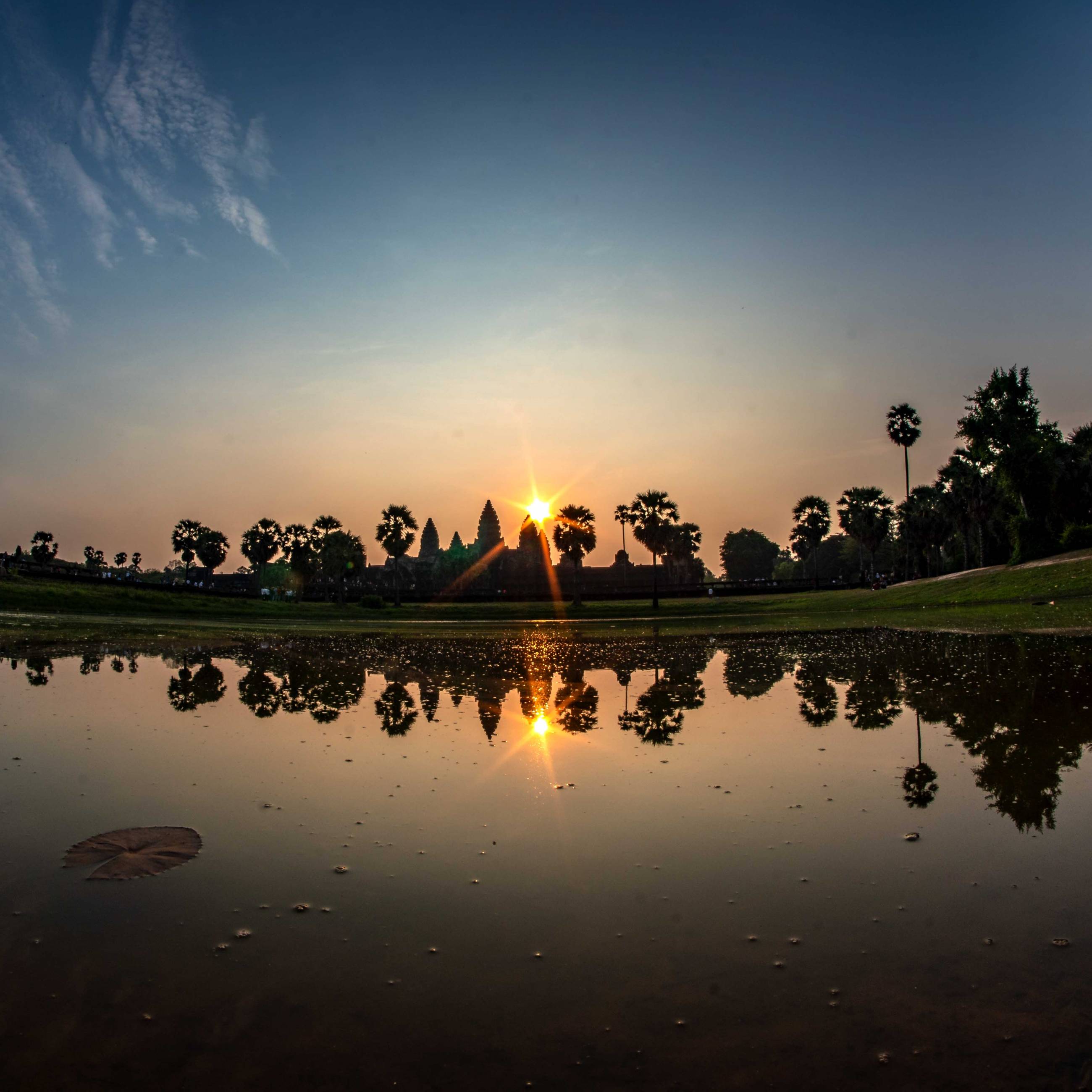 SUNRISE AT ANGKOR WAT