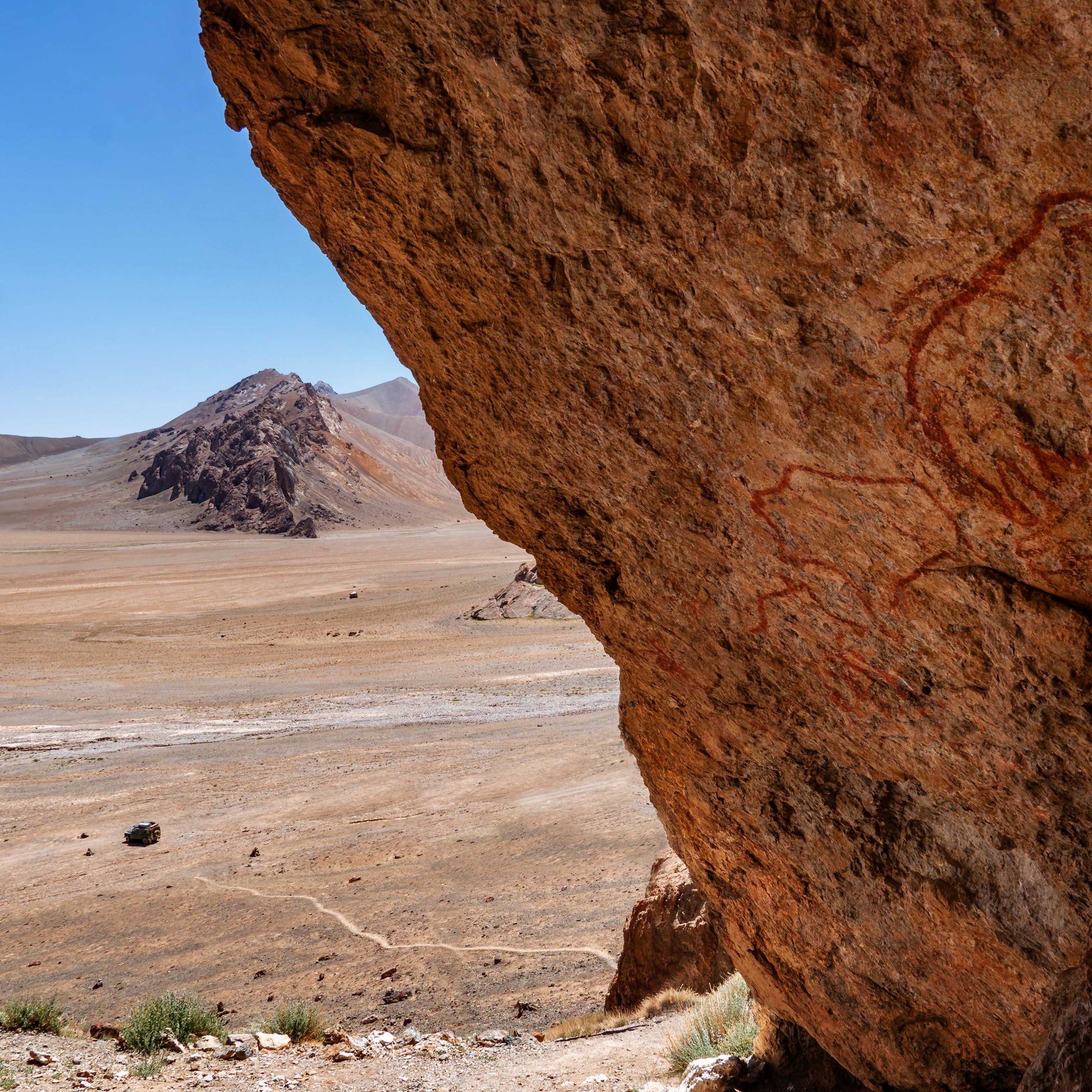 Cave Paintings and a Defender