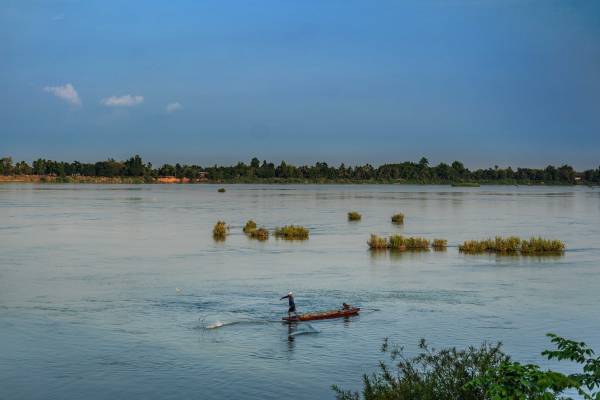 DON KHONG ISLAND AT 4000 ISLANDS 