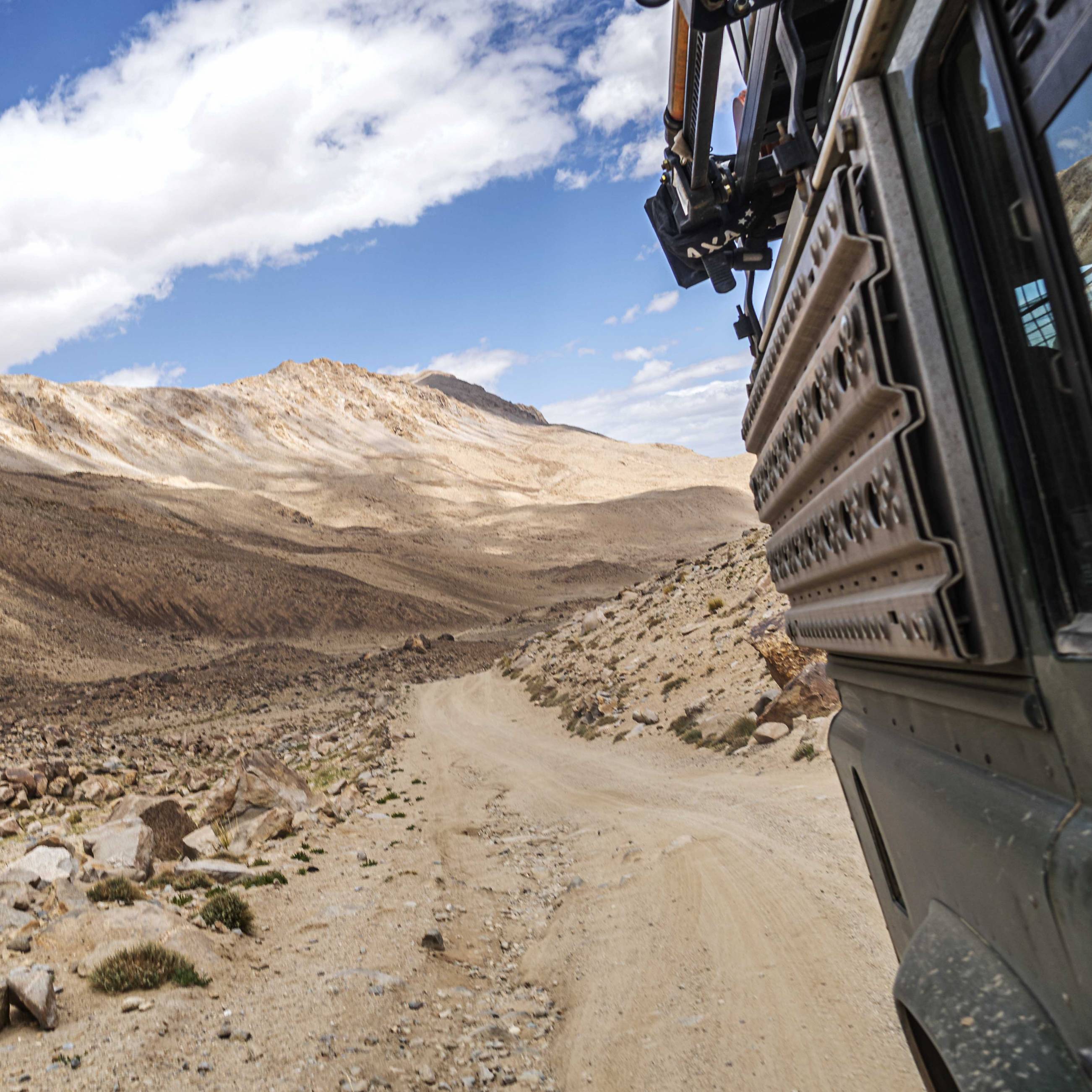 Rough roads at the Wakhan Corridor