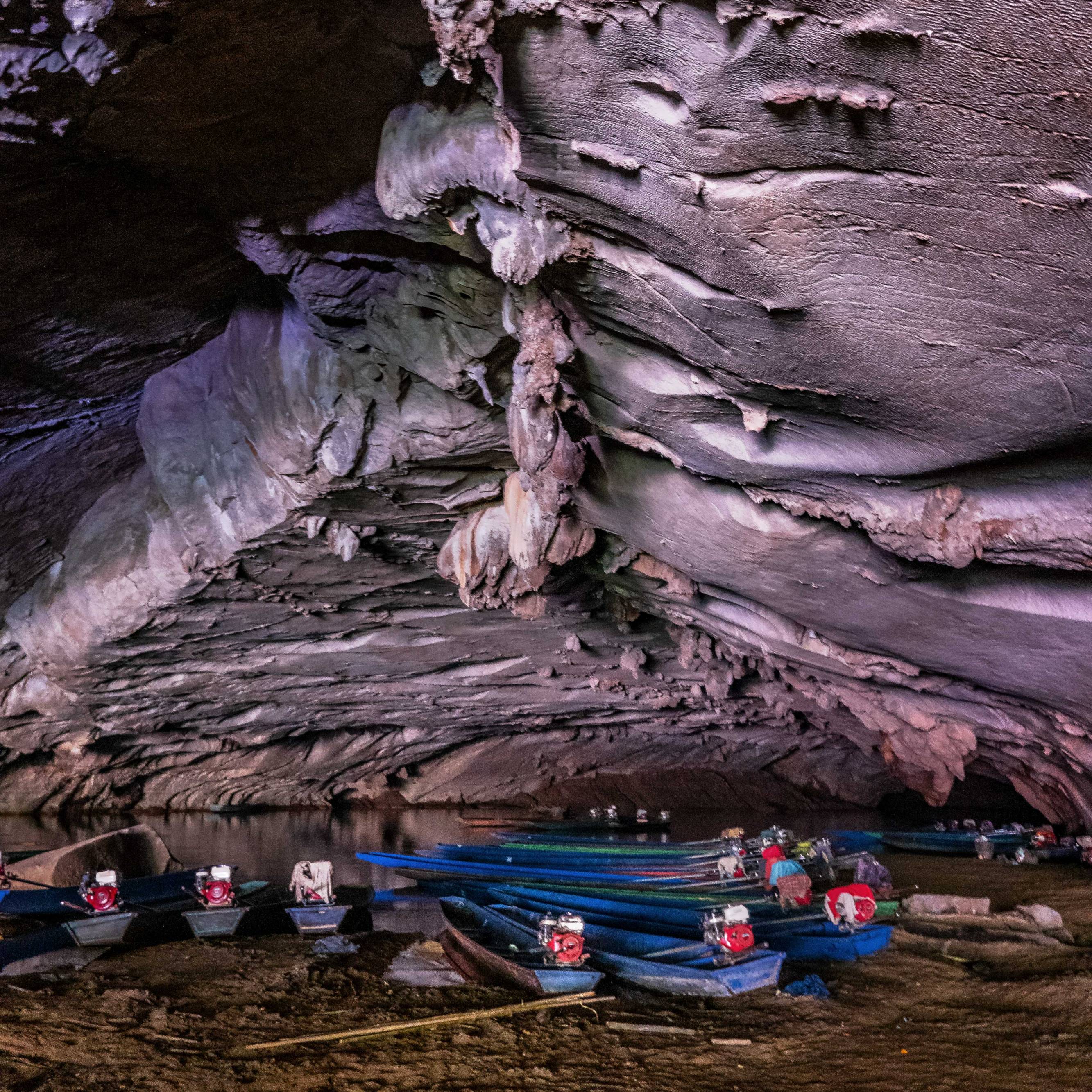 KONG LOR CAVE AT PHOU HIN POUN NATIONAL PARK