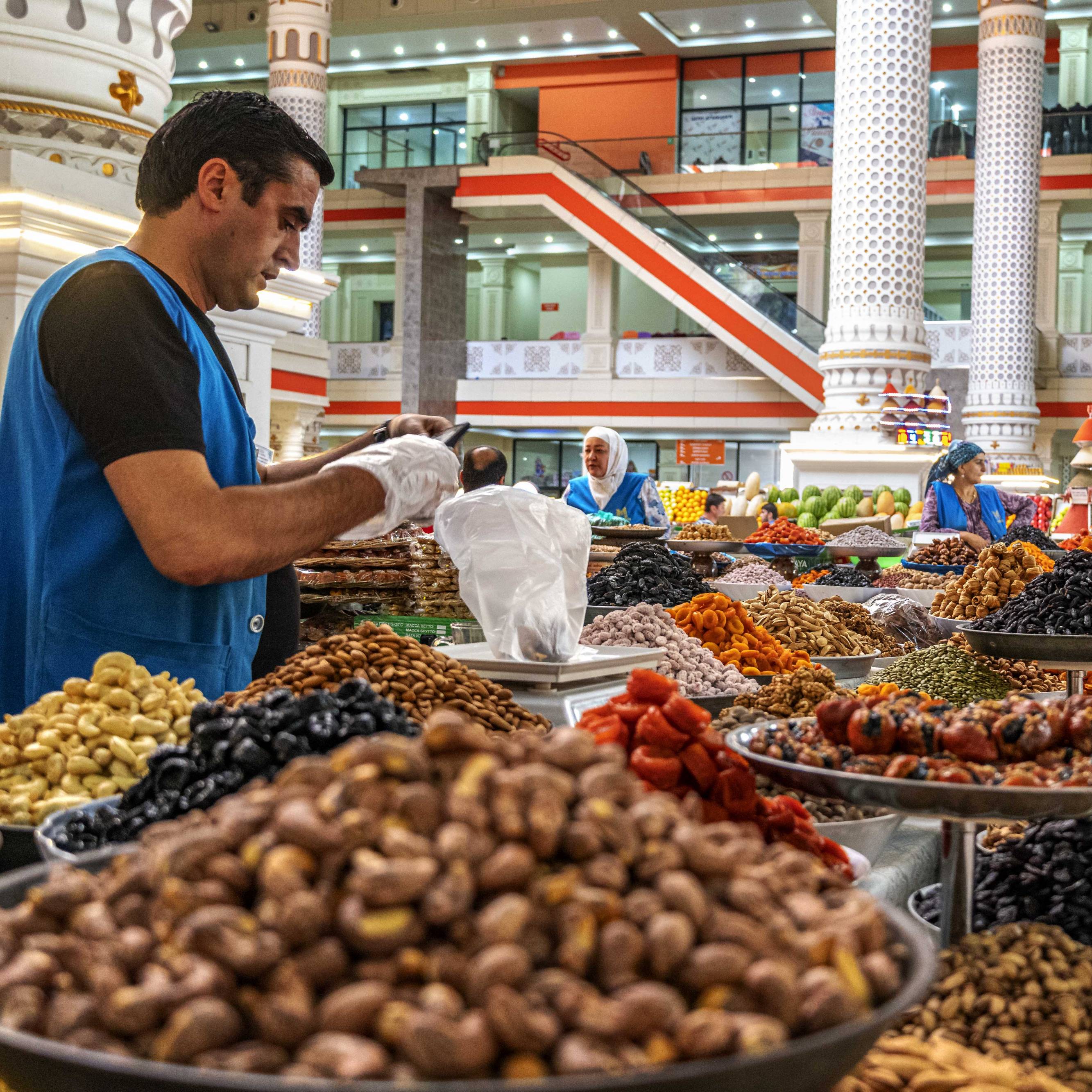 Green Bazar in Duschanbe