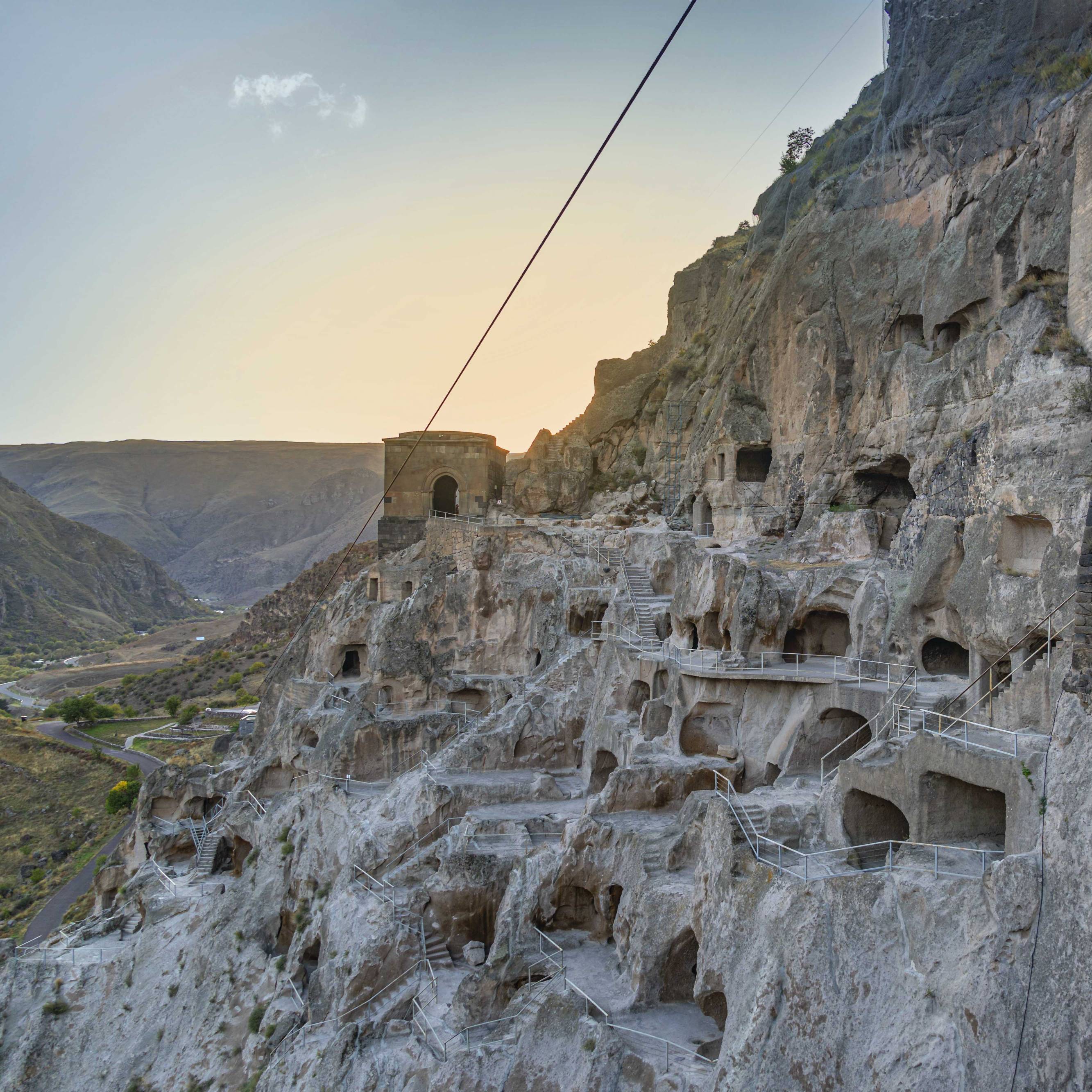 Vardzia Cave Monestary in Southern Georgia