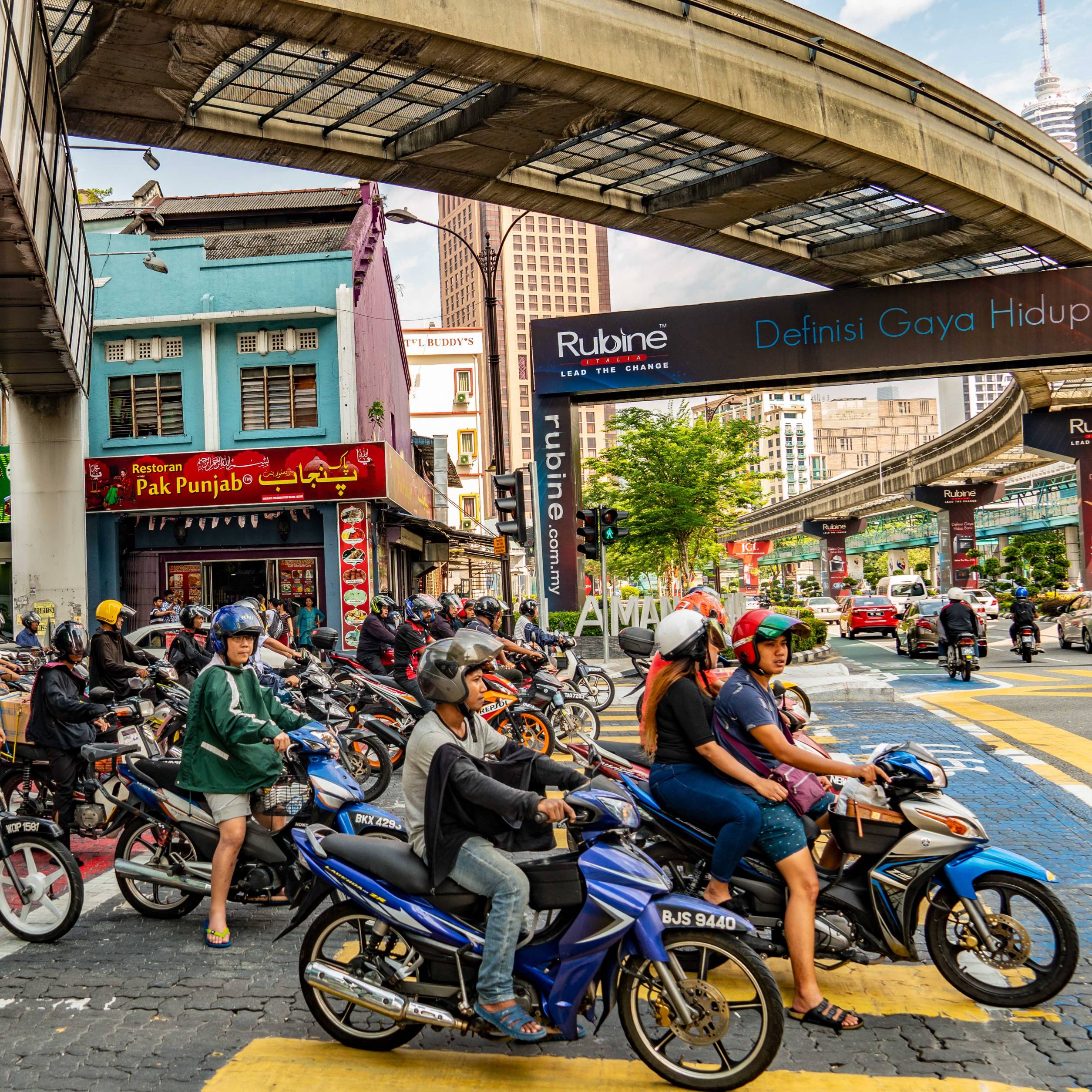 MOPEDS AND MONORAIL, KUALA LUMPUR