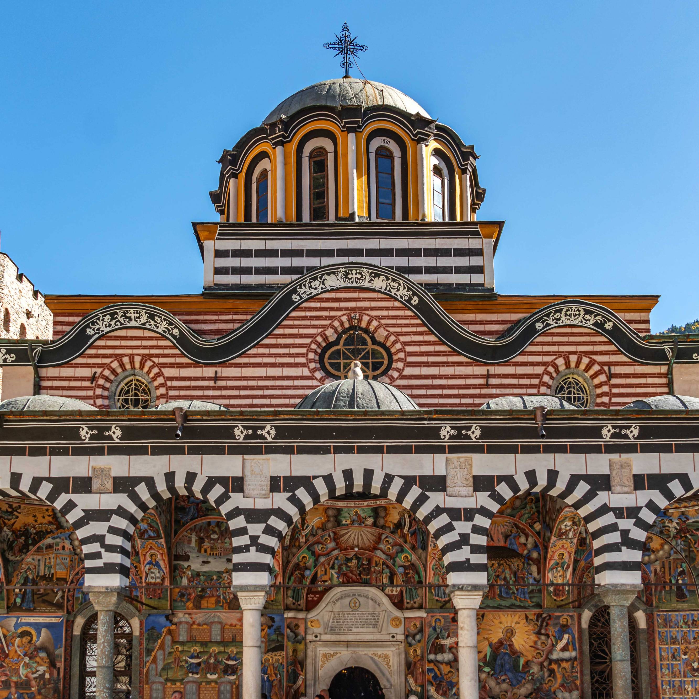 UNESCO World Cultural Heritage Rila Monestary, Bulgaria