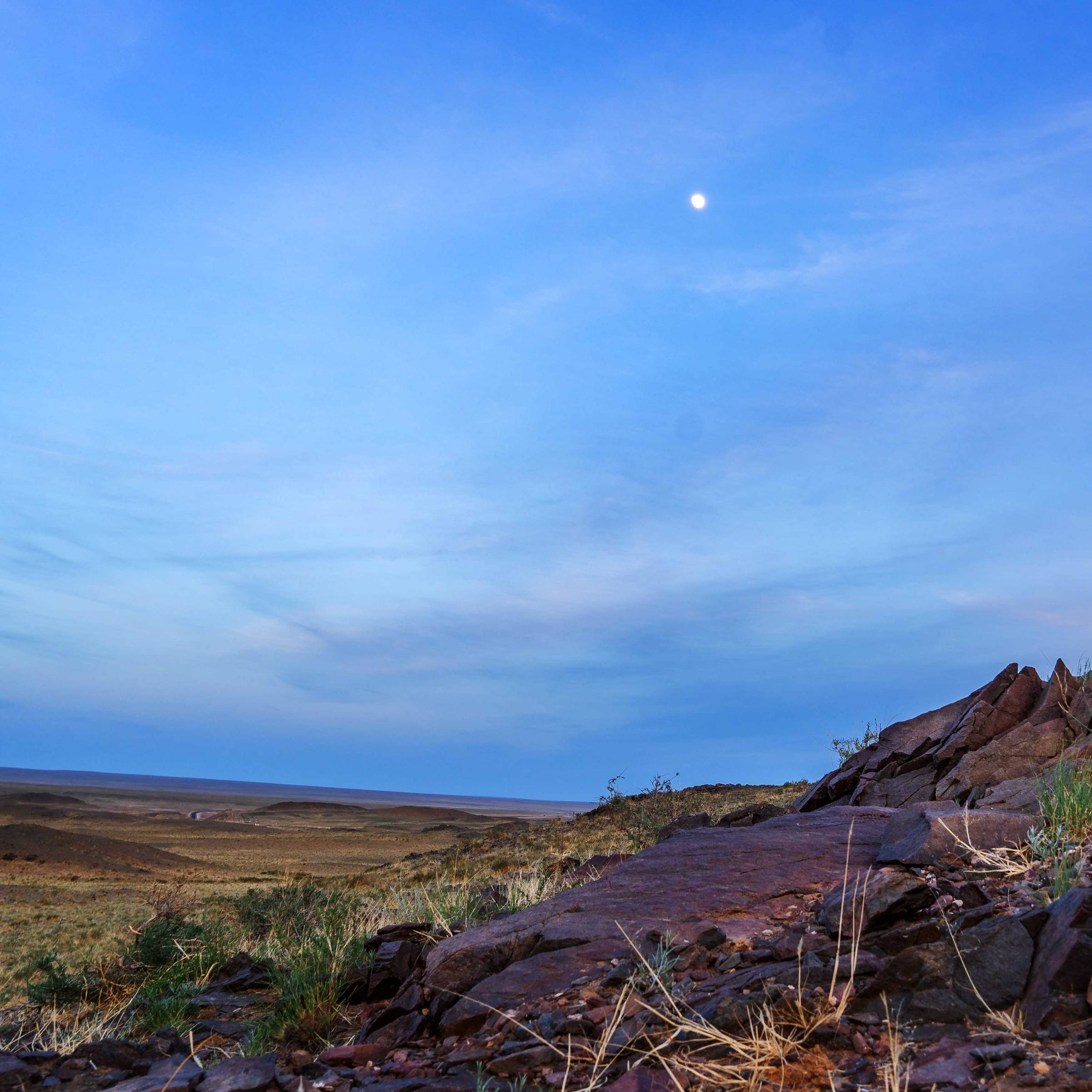 Sleeping Spot in Gobi Desert