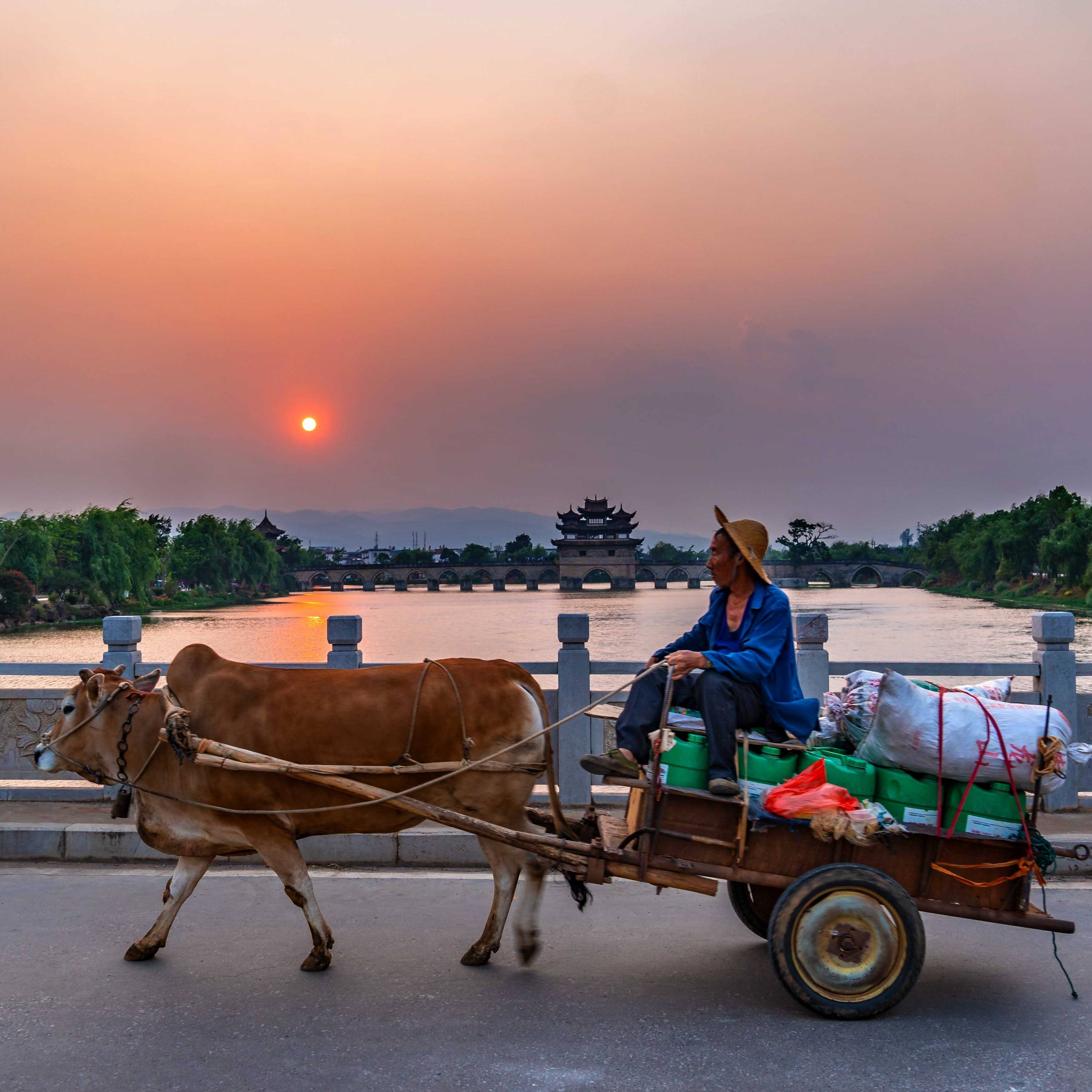 Double Dragon Bridge, , Province Yunnan