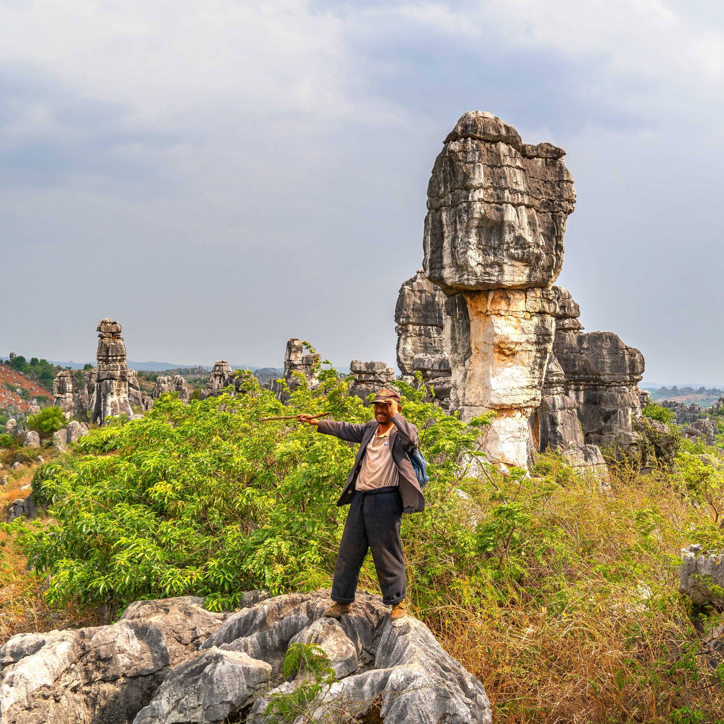 Stone Forrest, Shilin, Province Yunnan