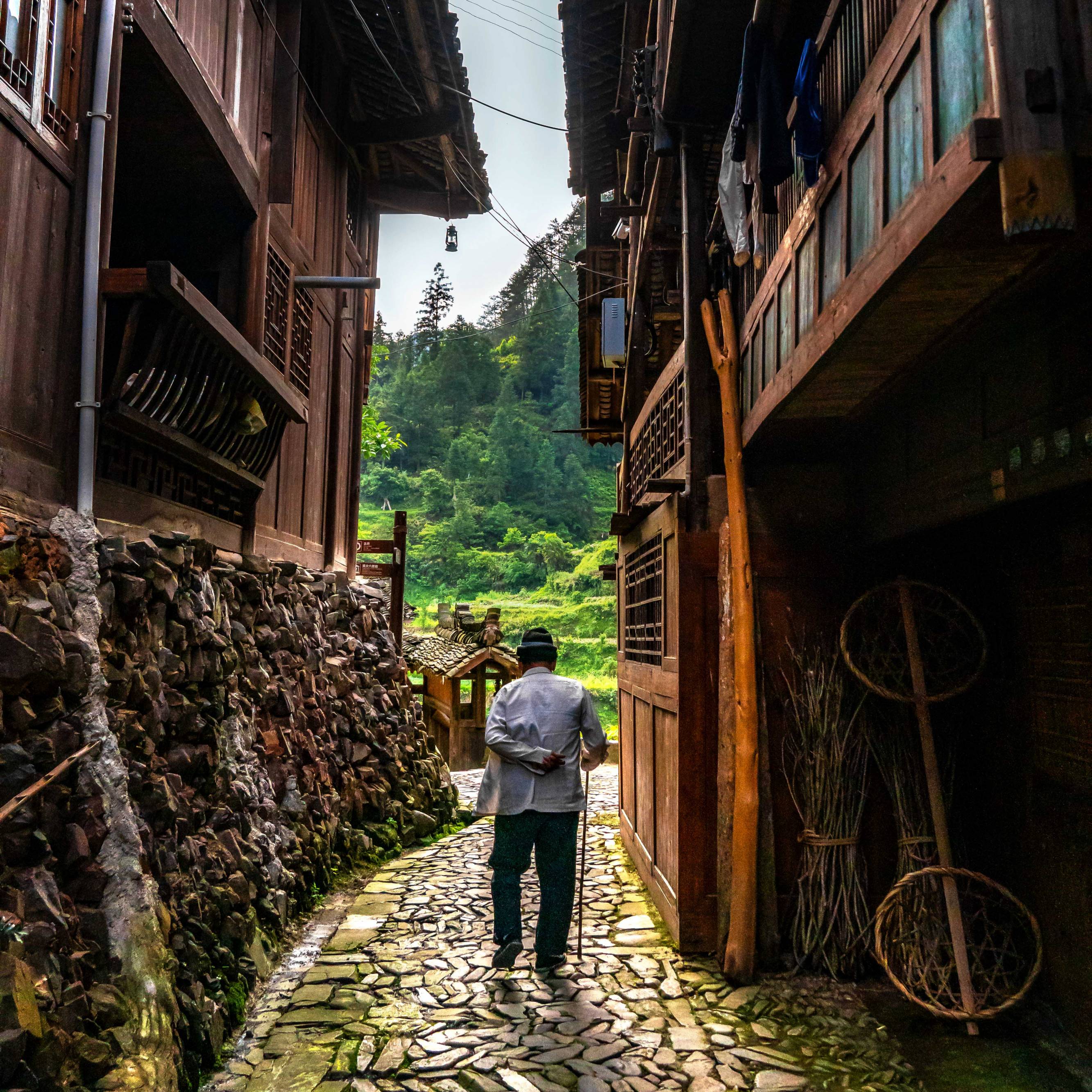 Dong Village, Province Yunnan