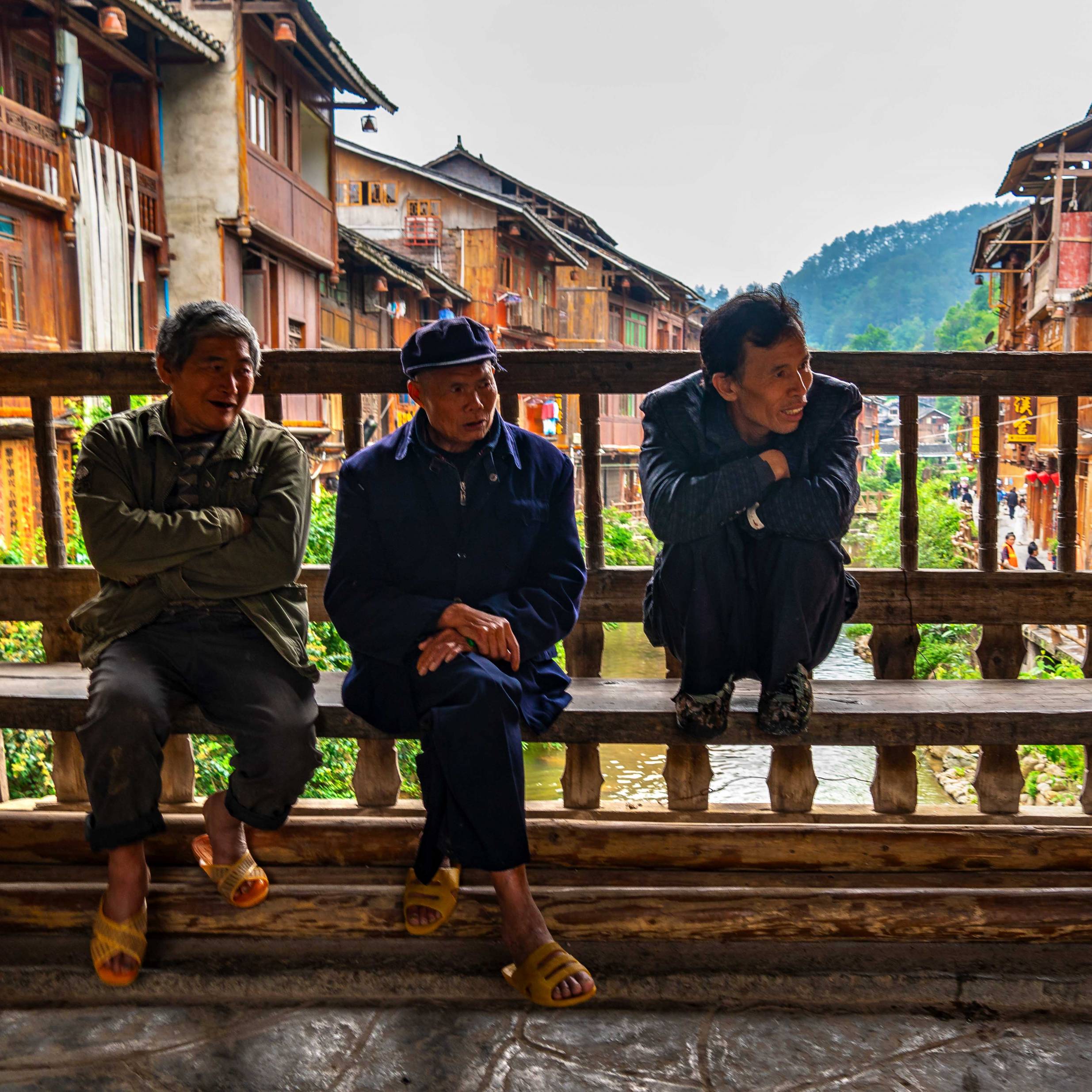 Hua Zhuang Miao Village, Province Yunnan