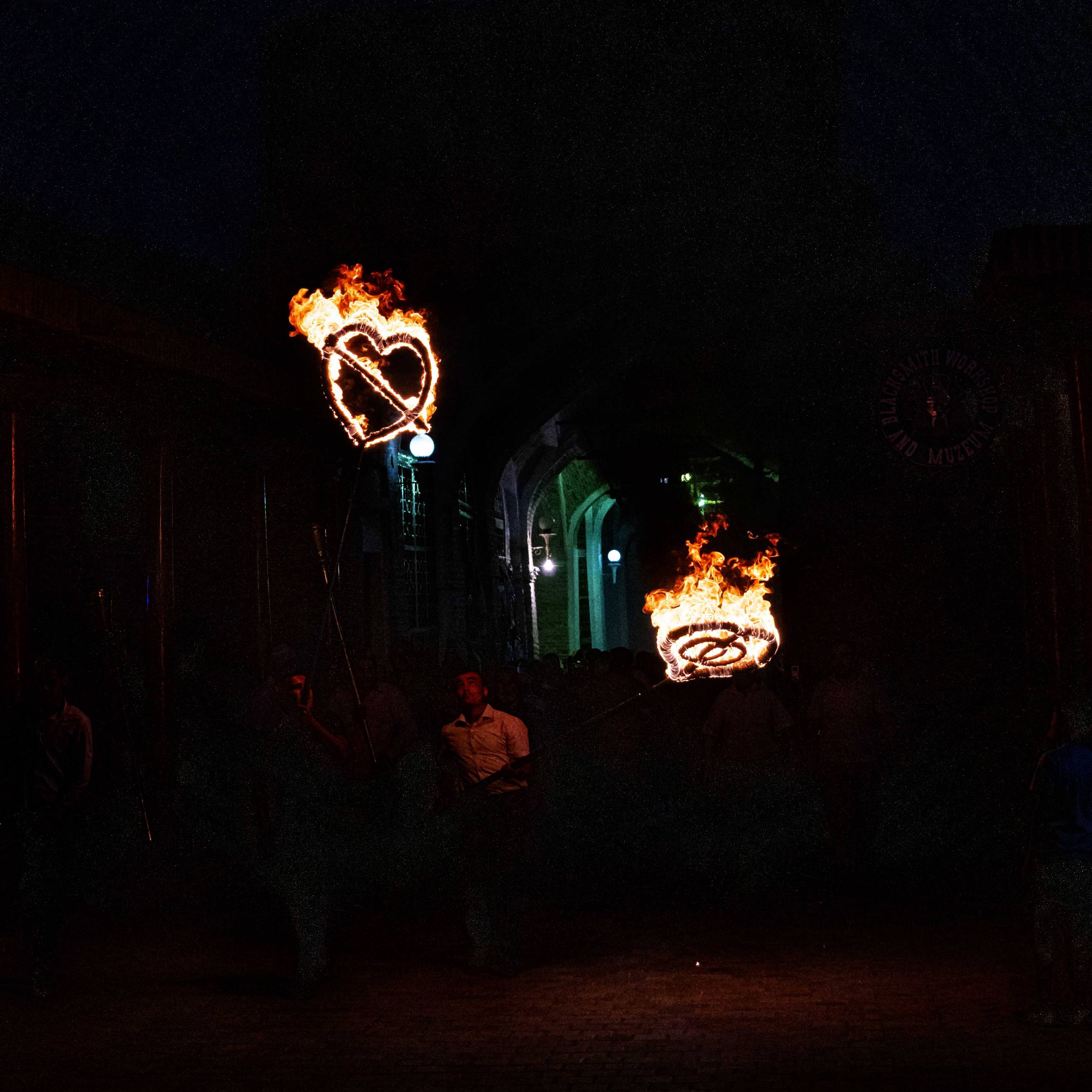Celebrations for a marriage in Buchara